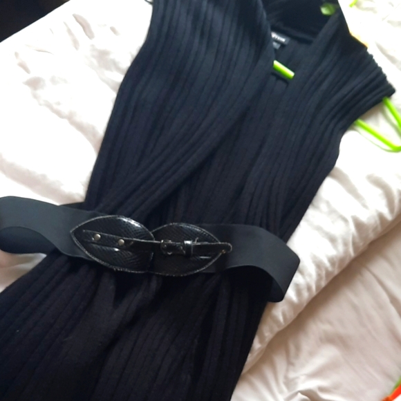 #72 Long Belted Cardigan Sweater - Picture 1 of 3